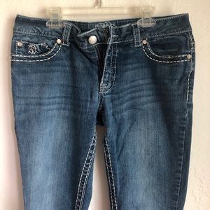 Paisley Sky Skinny Jeans